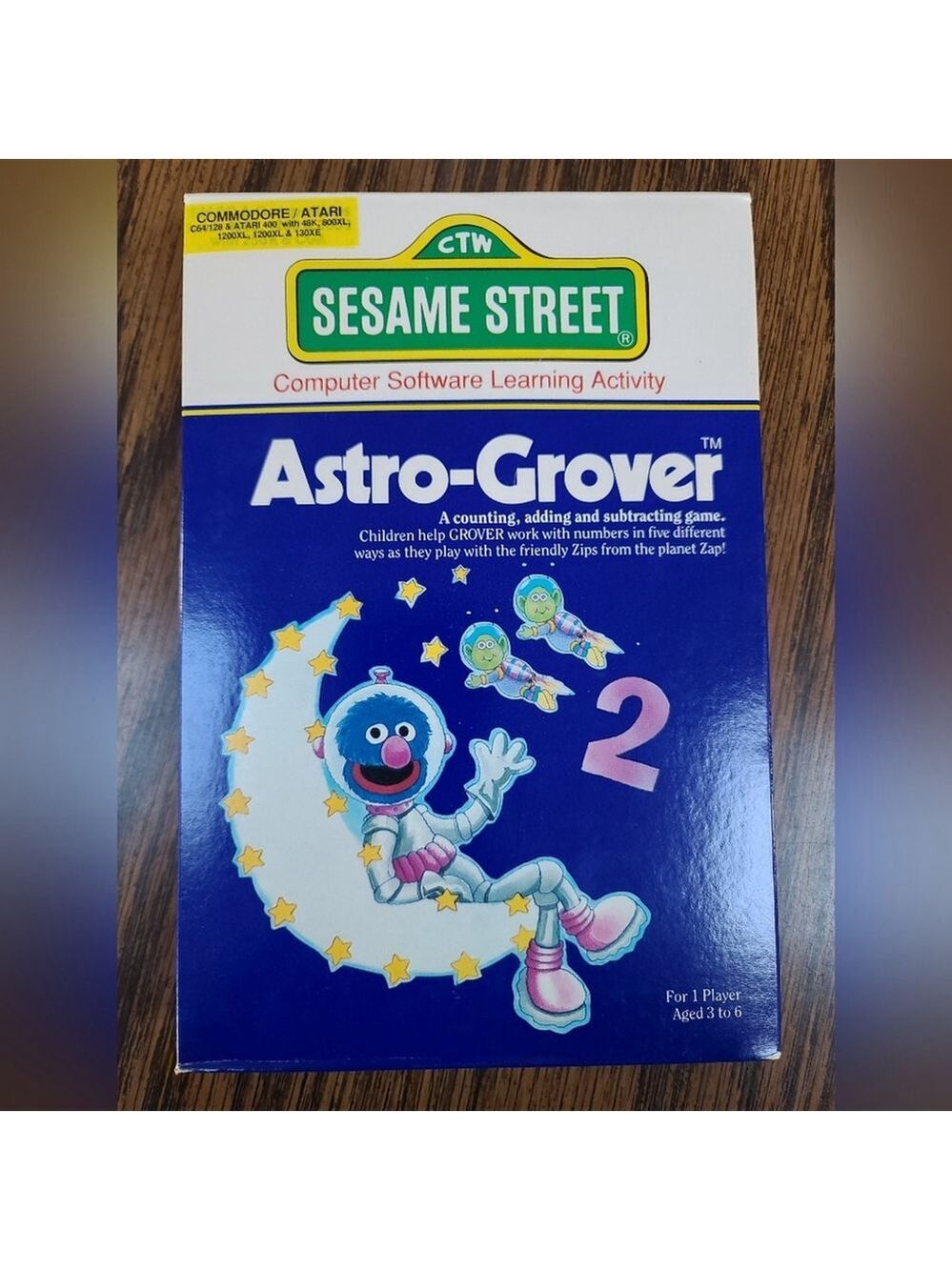 Retro Gaming: Commodore/Atari ASTRO-GROVER - Picture 2 of 4